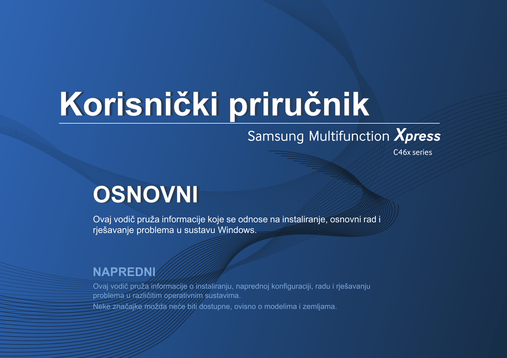 Samsung Sl C460fw Priručnik Za Korisnike Manualzzcom