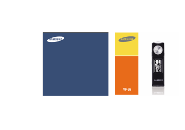 Samsung YP-U1Q Používateľská príručka | Manualzz