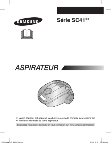 Samsung SC41E0 Manuel utilisateur | Manualzz