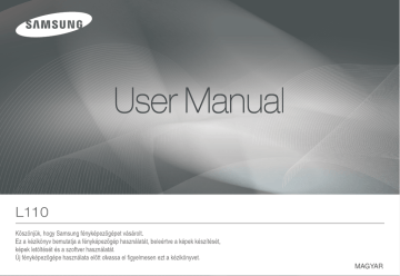Samsung L110 Felhasználói kézikönyv | Manualzz
