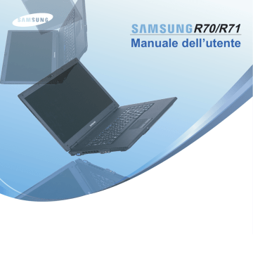Samsung NP-R70 Manuale utente | Manualzz