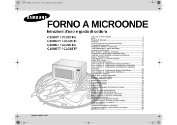 Forno. Samsung C109STF | Manualzz