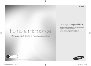 Samsung GE86VT-BBF Manuale utente | Manualzz