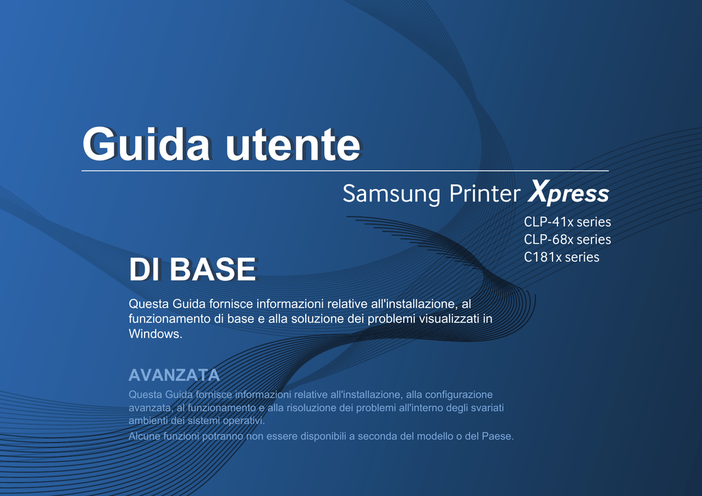 Samsung Xpress C1810W SFC Stampante Laser, colori : : Informatica