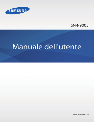 Samsung SM-N9005 Manuale utente | Manualzz
