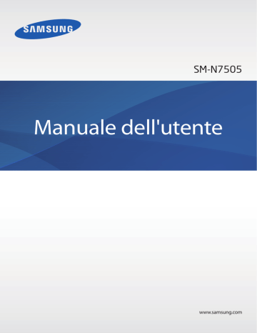 Samsung SM-N7505 Manuale utente | Manualzz
