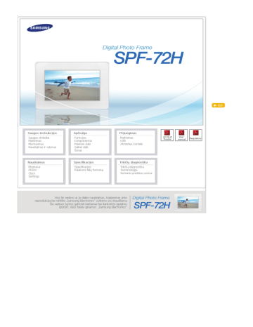 Samsung Spf 72h User Manual Manualzz