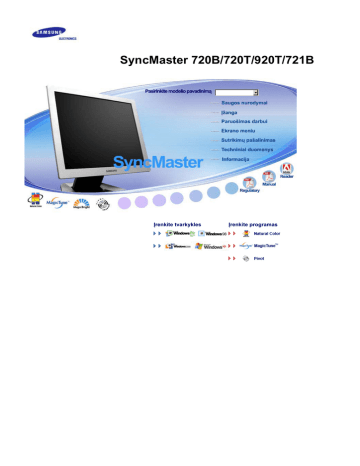 Samsung 920T Naudotojo gidas | Manualzz