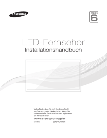 Samsung HG40ED690DB Benutzerhandbuch | Manualzz