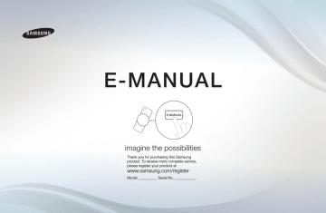 Samsung UE32D4000NW Instrukcja obsługi | Manualzz