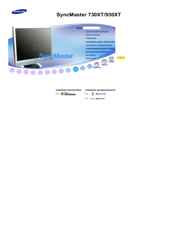 Samsung 730XT Instrukcja obsługi | Manualzz