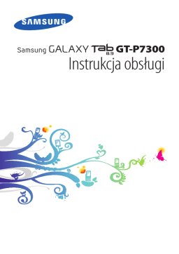 Samsung GT-P7300/M16 Instrukcja obsługi