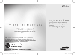 Samsung MG23F301TAS - Guida utente, Manuale utente | manualzz.com