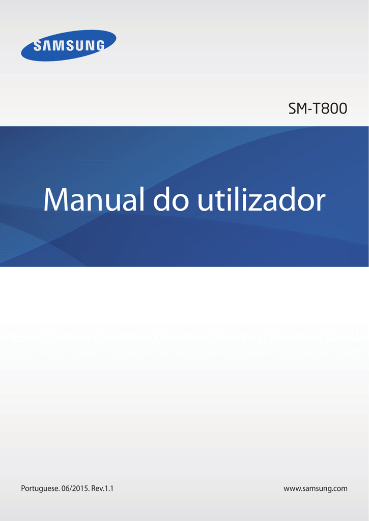 Samsung SM-T800 Manual do usuário | Manualzz