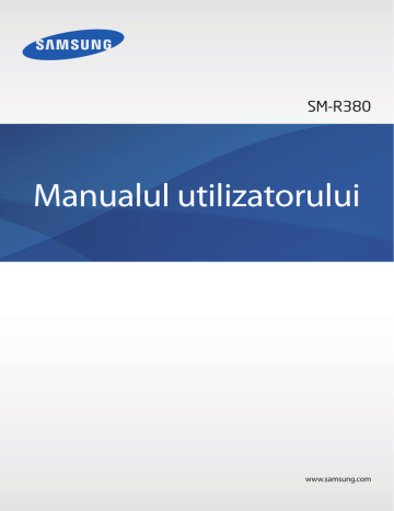 Samsung SM-R380 Manual de utilizare | Manualzz