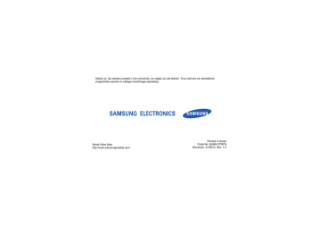 Snemanje in predvajanje govornih beležk. Samsung GT-S7070 | Manualzz