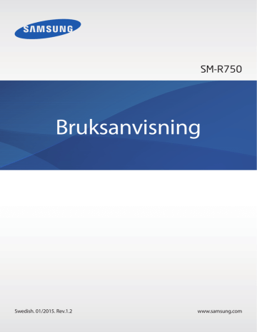 Samsung SM-R750 Bruksanvisningar | Manualzz