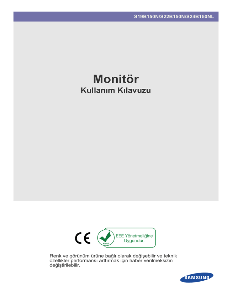Teknik Özellikler. Samsung S22B150N, S19B150N | Teknik Özellikler