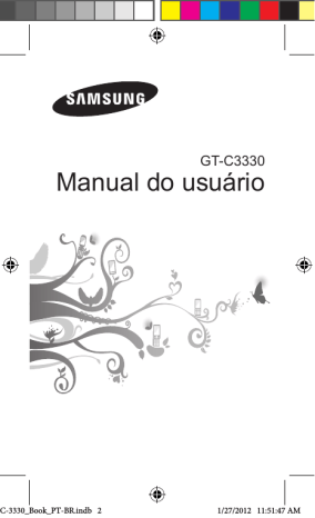 Samsung GT-C3330 Manual do usuário | Manualzz