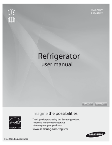 rs265tdbp samsung refrigerator
