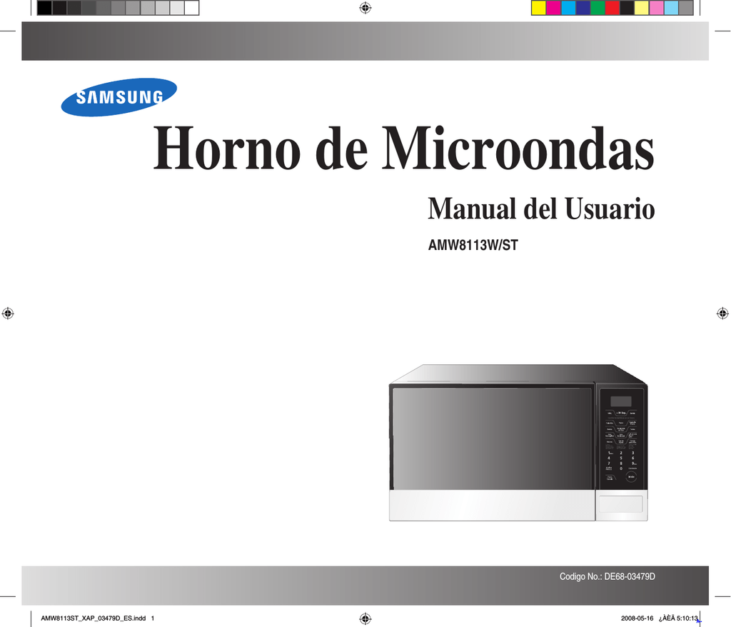 Samsung AMW8113ST Manual de usuario | Manualzz