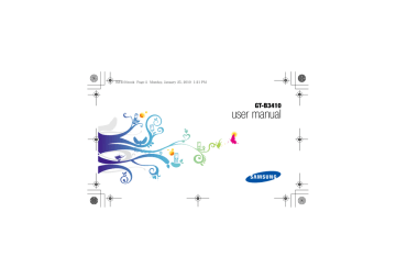 Samsung GT-B3410 User Manual | Manualzz