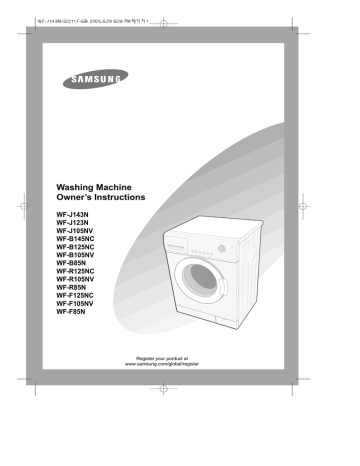 Samsung Wf J123n User Manual Manualzz