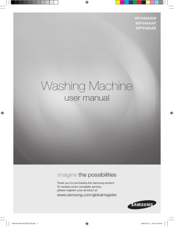 Samsung WF428AAW/XAC User manual | Manualzz