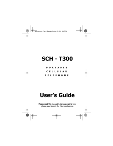 Samsung SCH-T300GR User manual | Manualzz
