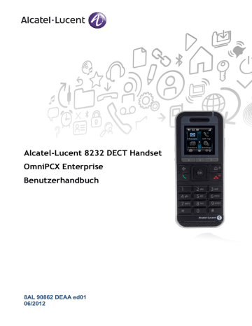 Alcatel-Lucent 8232 DECT Handset Bedienungsanleitung | Manualzz