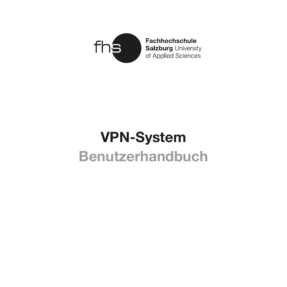 Vpn Anleitung Is Helpdesk Manualzz