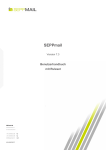 SEPPmail E-Mail-Gateway Appliance Benutzerhandbuch