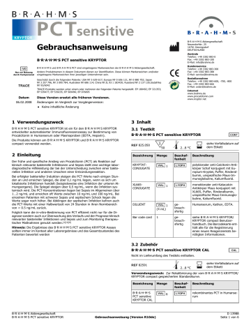 Gebrauchsanweisung | Manualzz