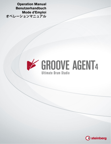 Steinberg Groove Agent 4 Operation Manual | Manualzz