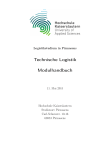 Modulhandbuch Technische Logistik