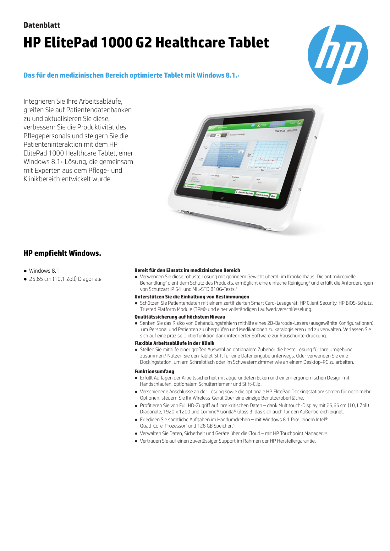 reset hp elitepad 1000 drivers to install windows 10