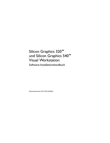 Silicon Graphics 320™ und Silicon Graphics 540™ Visual Manualzz