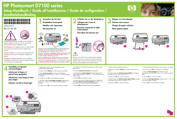 HP Photosmart D7100 Printer series Benutzerhandbuch | Manualzz