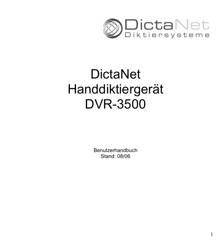 DVR3500 User manual Manualzz