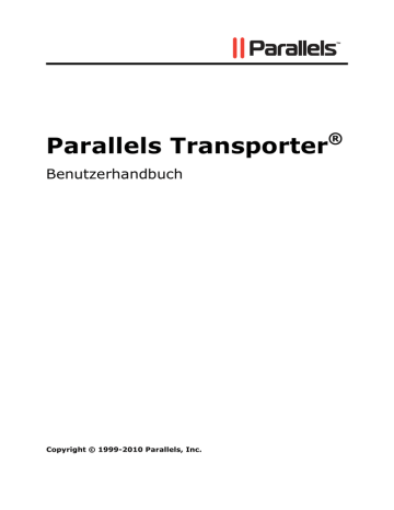 parallels transporter 11