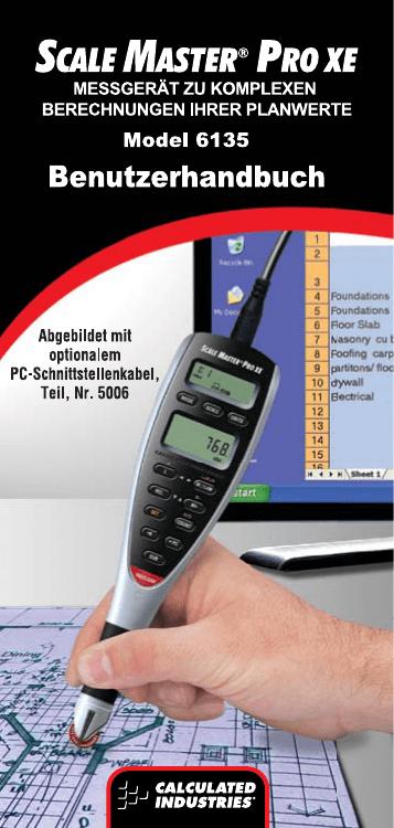 Calculated  Scale Master Pro 6025 Digital Measure Tool 