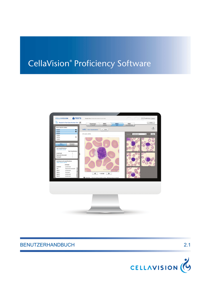 CellaVision® Proficiency Software Manualzz