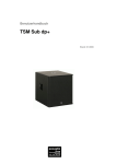 TSM Sub dp+ Benutzerhandbuch