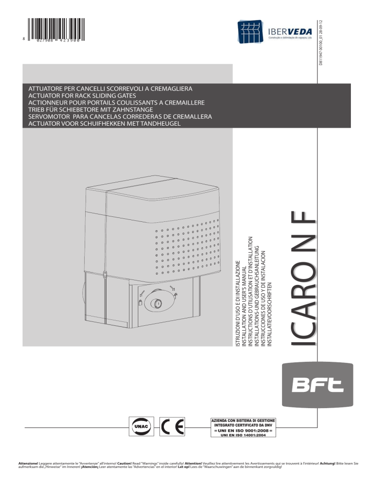 Icaro N F Iberveda Manualzz