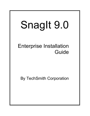 snagit 9 users guide