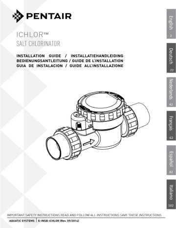 Salt CHlORINatOR iCHLOR™ | Manualzz