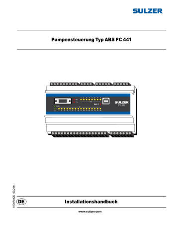 Pumpensteuerung ABS PC 441 Installationshandbuch | Manualzz