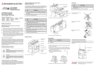 MITSUBISHI ELECTRIC | Manualzz