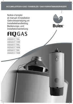 Bulex AQGAS C 160L de handleiding