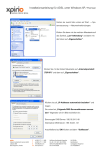 ADSL Modem Thomson Installationsanleitung